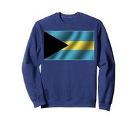 Bandiera delle Bahamas Caraibi Vacanze sull'isola Souvenir Felpa