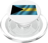 Bandiera delle Bahamas Caraibi Vacanze sull'isola Souvenir PopSockets PopGrip per MagSafe