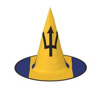 Bandiera delle Barbados, 3 pezzi, cappello da strega per Halloween, adatto per giochi teatrali