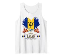 Bandiera delle Barbados, idea per donne e radici di Bajan Canotta