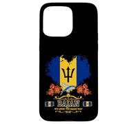 Bandiera delle Barbados, idea per donne e radici di Bajan Custodia per iPhone 15 Pro Max