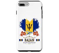 Bandiera delle Barbados, idea per donne e radici di Bajan Custodia per iPhone 7 Plus/8 Plus