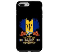 Bandiera delle Barbados, idea per donne e radici di Bajan Custodia per iPhone 7 Plus/8 Plus