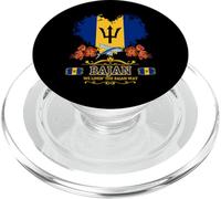 Bandiera delle Barbados, idea per donne e radici di Bajan PopSockets PopGrip per MagSafe