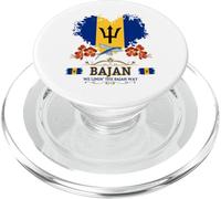 Bandiera delle Barbados, idea per donne e radici di Bajan PopSockets PopGrip per MagSafe