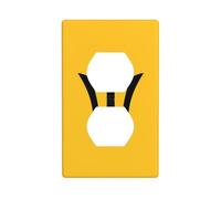 Bandiera delle Barbados stampato piastra da parete materiale PC resistente agli urti standard UK standard resistente al calore residenziale commerciale