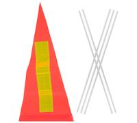 Bandiera Delle Biciclette Della Bicicletta Bandiere Avvertimento Auto Da Corsa