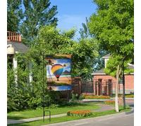 Bandiera delle Hawaii in mongolfiera adatta per interni ed esterni, perfetta per casa, giardino, eventi e manifestazioni patriottiche.