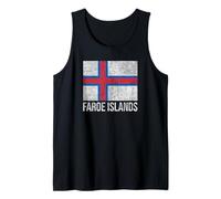 Bandiera delle Isole Faroe Danimarca Canotta