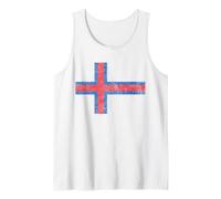 Bandiera delle Isole Faroe Danimarca Canotta