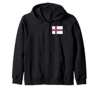 Bandiera delle Isole Faroe Felpa con Cappuccio