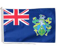 Bandiera delle isole Pitcairn con corda e levetta - fatta a mano nel Regno Unito