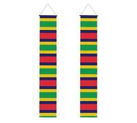 Bandiera delle Mauritius Striscioni decorative stampate - banner per eventi di festa, adatti per interni ed esterni da appendere