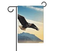 Bandiera delle montagne dell'aquila, 30,5 x 45,7 cm, in poliestere, double face, bandiere da giardino, benvenuto, bandiere, decorazione per esterni, per cortile, portico, prato