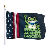 Bandiera delle Rane contro il Fascismo per il dormitorio