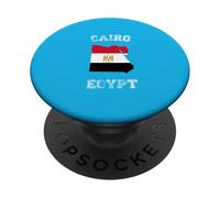 Bandiera dell'Egitto Distressed Cairo Pride PopSockets PopGrip Adesivo