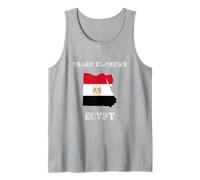 Bandiera dell'Egitto Distressed Sharm El-Sheikh Pride Canotta