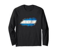 Bandiera dell'Honduras Strappata Maglia a Manica