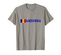 Bandiera dell'identità nazionale di Andorra Maglietta
