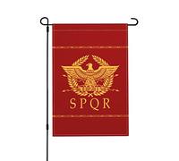 Bandiera dell'Impero Romano, bandiera da giardino, 12x18", bandiera bifacciale, decorazione per la casa, regali per esterni