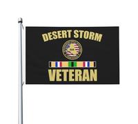 Bandiera Dell'Individualità Desert Shield Desert Storm Veteran Bandiera Da Giardino Gran Bandiera Pirati Per Giardino, Cortile, La Fattoria All'Aperto, 90X150cm