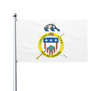 Bandiera Dell'Individualità Us Army Old Guard 3Rd United States Infantry Regiment Bandiera Pirati Colore Vivido Bandiera Personalizzata Per Giardino, Barca, Feste, 90X150cm
