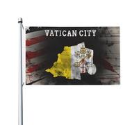 Bandiera Dell'Individualità Vatican City Map Bandiera Pirati Gran Bandiera Personalizzata Per Decorazione Domestica, La Fattoria All'Aperto, Feste, 90X150cm