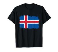 Bandiera dell'Islanda Heritage Islandic Roots Islandic Pride Maglietta