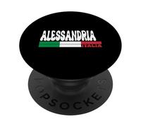 Bandiera dell'Italia ALESSANDRIA City Italia Vintage per gli amanti dei viaggi PopSockets PopGrip Adesivo