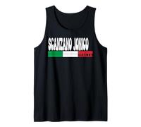 Bandiera dell'Italia degli Amanti dei Viaggi di Scanzano Jonico City Italia Canotta