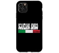 Bandiera dell'Italia degli amanti dei viaggi di Scanzano Jonico City Italia Custodia per iPhone 11 Pro Max