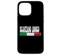 Bandiera dell'Italia degli amanti dei viaggi di Scanzano Jonico City Italia Custodia per iPhone 13 Pro Max