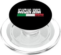 Bandiera dell'Italia degli amanti dei viaggi di Scanzano Jonico City Italia PopSockets PopGrip per MagSafe