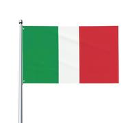 Bandiera dell'Italia Stampe Bandiere decorative per esterni 0,9 x 1,5 m leggere e belle adatte per cortili all'aperto e celebrazioni di festival.