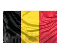 Bandiera Dello Skyline Di Bruxelles, Belgio Bandiere Da Giardino Durevole Bandiere Di Benvenuto Divertente Garden Flag Per Esterni Fattoria Interni 90X150 Cm