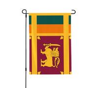 Bandiera dello Sri Lanka. Adatta per interni ed esterni, perfetta per casa, giardino, eventi e manifestazioni patriottiche.