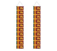 Bandiera dello Sri Lanka con stampa portico, striscione per esterni, decorazioni del Ringraziamento, per tutte le celebrazioni