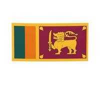 Bandiera dello Sri Lanka con stampa versatile per feste, Ringraziamento e decorazioni di compleanno, per tutte le occasioni