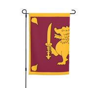 Bandiera dello Sri Lanka, decorazione da giardino, design durevole ed elegante per tutte le stagioni, adatta per terrazze, balconi, prati