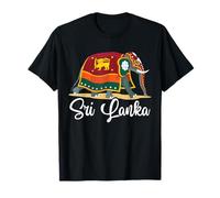 Bandiera dello Sri Lanka e amicizia Maglietta
