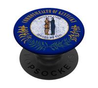 BANDIERA DELLO STATO DEL KENTUCKY - LO STATO BLUEGRASS PopSockets PopGrip Adesivo