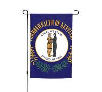 Bandiera dello stato del Kentucky Stampa Bandiere da giardino resistenti allo sbiadimento Tutte le stagioni Bandiera Outdoor Yard Decor Per Portici