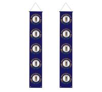 Bandiera dello stato del Kentucky stampa decorazioni di laurea 2025 Banner, segno di portico di laurea classe del 2025 Congratulazioni Grad Banner
