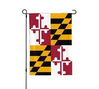Bandiera dello Stato del Maryland. Adatta per interni ed esterni, perfetta per casa, giardino, eventi e manifestazioni patriottiche.