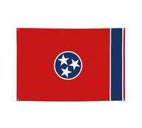 Bandiera dello stato del Tennessee, decorazione da appendere alla parete, adatta per varie scene, feste, riunioni (119,4 x 180,3 cm) banner festivo