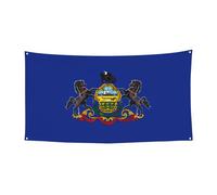 Bandiera dello Stato della Pennsylvania, striscione da parete, decorazione per feste, festa di tutti i santi, Halloween, bandierine per porta