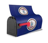 Bandiera dello stato della Virginia Stampa Riutilizzabile Copertura Della Cassetta Postale Impermeabile Decorazione Magnetica Protezione Solare Unica
