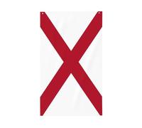 Bandiera dello stato dell'Alabama, leggera, decorativa, per interni ed esterni, patio, prato, giardino