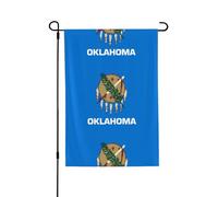 Bandiera dello stato dell'Oklahoma. Adatta per interni ed esterni, perfetta per casa, giardino, eventi e manifestazioni patriottiche.