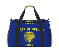 Bandiera dello stato dell'Oregon È una borsa da viaggio a tracolla portatile con grande capacità e multifunzione, un must per i viaggi all'aperto